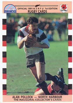 1991 Regina NZRFU 1st Edition #81 Alan Pollock Front